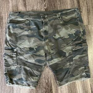 True Religion Geno Camo Shorts